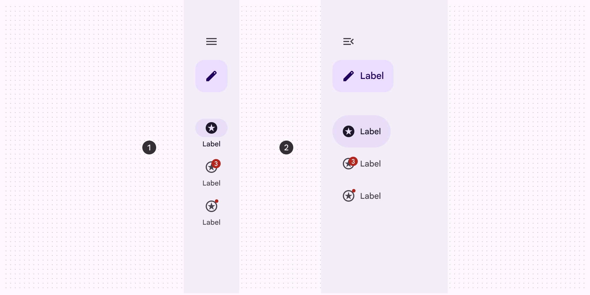 Navigation Rail 示例